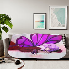 Load image into Gallery viewer, Anime Neon Genesis Evangelion Sherpa Blanket