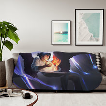 Load image into Gallery viewer, Anime Howl's Moving Castle Sherpa Blanket