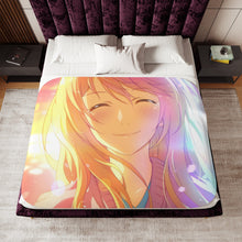 Load image into Gallery viewer, Kaori Miyazono Sherpa Blanket