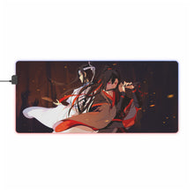 Load image into Gallery viewer, Wei Ying and Lan Zhan RGB LED Mouse Pad (Desk Mat)