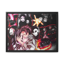 Load image into Gallery viewer, Anime Demon Slayer: Kimetsu no Yaiba Canvas Framed Art Print
