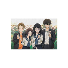Load image into Gallery viewer, Hyouka Eru Chitanda, Satoshi Fukube, Mayaka Ibara Rug