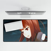 Load image into Gallery viewer, Anime Spice and Wolf Mouse Pad (Desk Mat)