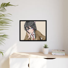 Load image into Gallery viewer, Rascal Does Not Dream Of Bunny Girl Senpai Canvas Framed Art Print