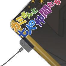 Load image into Gallery viewer, Ookami-san to Shichinin no Nakama-tachi RGB LED Mouse Pad (Desk Mat)