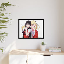 Load image into Gallery viewer, Yumeko Jabami and Mary Saotome Canvas Framed Art Print