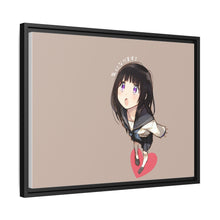 Load image into Gallery viewer, Eru Chitanda  Looking up Canvas Framed Art Print
