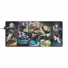 Load image into Gallery viewer, Memory Defrag - Kirito Cosplay Banner RGB LED Mouse Pad (Desk Mat)