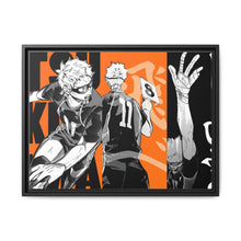 Load image into Gallery viewer, Tsukishima Kei Canvas Framed Art Print