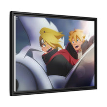 Load image into Gallery viewer, Boruto and Deidara Canvas Framed Art Print