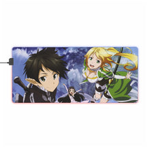 Load image into Gallery viewer, Sword Art Online RGB LED Mouse Pad (Desk Mat)