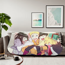 Load image into Gallery viewer, Boruto Sherpa Blanket