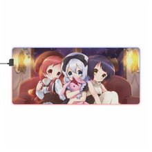 Load image into Gallery viewer, Is the Order a Rabbit? RGB LED Mouse Pad (Desk Mat)