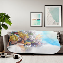 Load image into Gallery viewer, Anime Dragon Ball Zr Sherpa Blanket