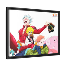 Load image into Gallery viewer, Anime The Seven Deadly Sins Canvas Framed Art Print