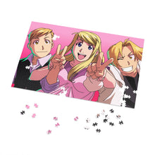 Load image into Gallery viewer, Alphonse, Winry and Edward Jigsaw Puzzle
