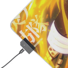 Load image into Gallery viewer, Fire Force Shinra Kusakabe RGB LED Mouse Pad (Desk Mat)