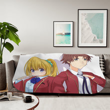 Load image into Gallery viewer, Anime Classroom of the Elite Sherpa Blanket
