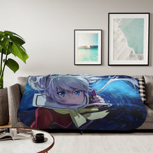 Load image into Gallery viewer, Nao Tomori looking up Sherpa Blanket