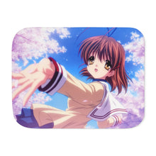 Load image into Gallery viewer, Clannad Nagisa Furukawa Sherpa Blanket