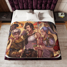 Load image into Gallery viewer, Anime Black Clover Sherpa Blanket