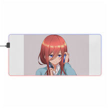 Load image into Gallery viewer, The Quintessential Quintuplets RGB LED Mouse Pad (Desk Mat)