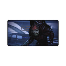 Load image into Gallery viewer, Mass Effect Urdnot Wrex Mouse Pad (Desk Mat)