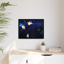 Load image into Gallery viewer, Shinya Kogami Canvas Framed Art Print