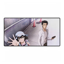 Load image into Gallery viewer, Mayuri and Okabe Mouse Pad (Desk Mat)