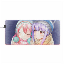 Load image into Gallery viewer, Laid-Back Camp by RGB LED Mouse Pad (Desk Mat)