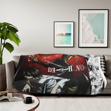 Load image into Gallery viewer, Anime Death Note Sherpa Blanket
