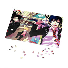 Load image into Gallery viewer, Blue Exorcist Rin Okumura, Yukio Okumura, Kuro, Shiemi Moriyama Jigsaw Puzzle