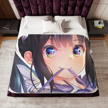 Load image into Gallery viewer, Is It Wrong to Try to Pick Up Girls in a Dungeon? Hestia Sherpa Blanket