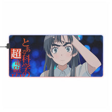 Load image into Gallery viewer, A Certain Scientific Railgun RGB LED Mouse Pad (Desk Mat)