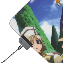 Load image into Gallery viewer, Magical Girl Lyrical Nanoha RGB LED Mouse Pad (Desk Mat)