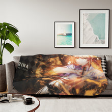 Load image into Gallery viewer, Anime Food Wars: Shokugeki no Soma Sherpa Blanket