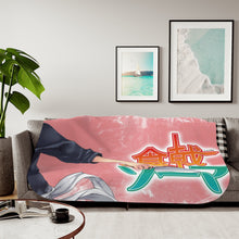 Load image into Gallery viewer, Anime Food Wars: Shokugeki no Soma Sherpa Blanket