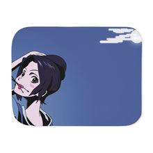 Load image into Gallery viewer, Anime Samurai Champloor Sherpa Blanket