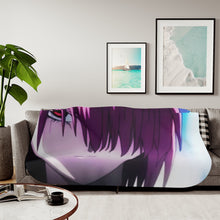 Load image into Gallery viewer, Elfen Lied Sherpa Blanket