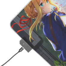 Load image into Gallery viewer, Violet Evergarden RGB LED Mouse Pad (Desk Mat)