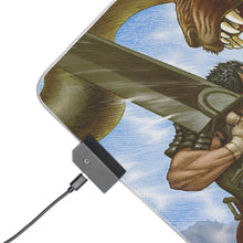 Load image into Gallery viewer, Guts faces Zodd RGB LED Mouse Pad (Desk Mat)