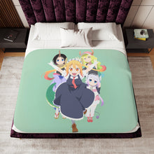 Load image into Gallery viewer, Miss Kobayashi's Dragon Maid Sherpa Blanket