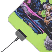 Load image into Gallery viewer, Anime Jojo's Bizarre Adventure RGB LED Mouse Pad (Desk Mat)