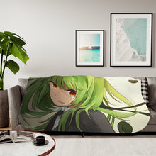Load image into Gallery viewer, Assassination Classroom Kaede Kayano Sherpa Blanket