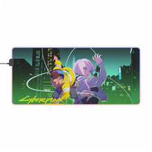 Load image into Gallery viewer, Cyberpunk: Edgerunners RGB LED Mouse Pad (Desk Mat)