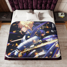 Load image into Gallery viewer, Anime Fate/Stay Night Sherpa Blanket