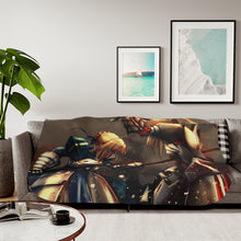 Load image into Gallery viewer, Fate/Apocrypha Saber, Saber Of Red Sherpa Blanket