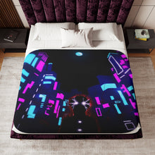 Load image into Gallery viewer, Mob Psycho 100 Shigeo Kageyama Sherpa Blanket