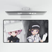 Load image into Gallery viewer, Madoka Kaname & Homura Akemi Mouse Pad (Desk Mat)