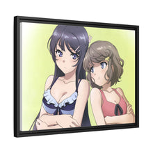 Load image into Gallery viewer, Rascal Does Not Dream of Bunny Girl Senpai Canvas Framed Art Print